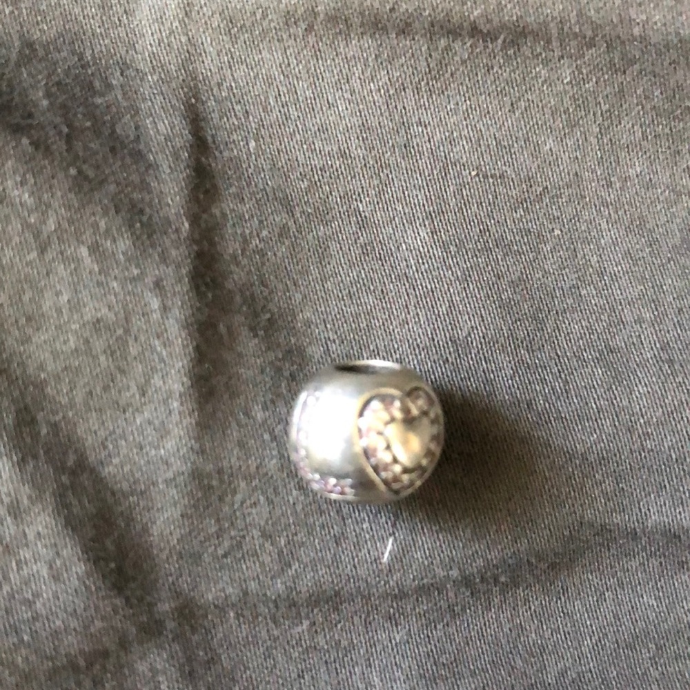 Pink LOVE Pandora Charm